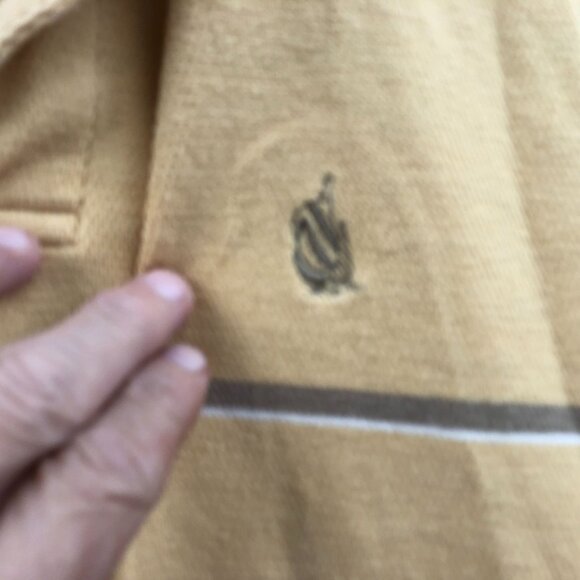 2 Nautica Mens Polo Shirt Medium Lot Of Two Short Sleeve Striped Casual Travel - Picture 7 of 14
